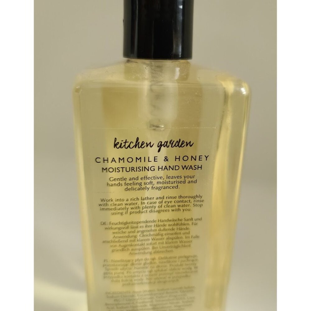1 Pecksniffs Kitchen Garden CHAMOMILE & HONEY Moisturizing Hand Wash 16.9 oz NEW - Picture 3 of 4